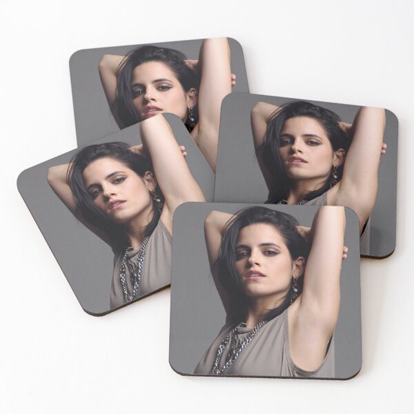 Item preview, Woman with hand behind her head cool studio photo design designed and sold by Vintage Designs +.