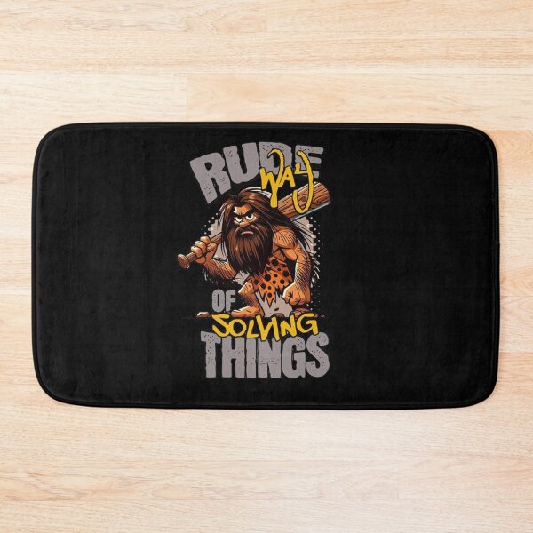 Item preview, Rude Caveman Design Template designed and sold by NorthenStudio.