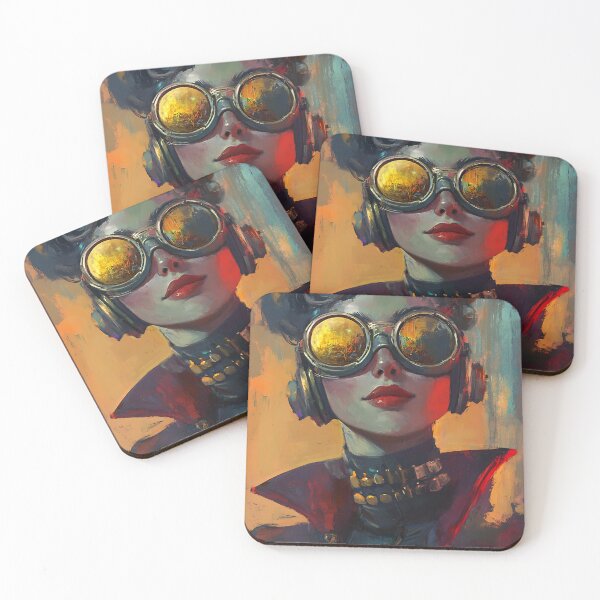 Item preview, Atompunk Portrait: Retrofuturistic Atomic Age designed and sold by bapupa.