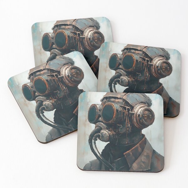 Item preview, Atompunk Portrait: 1950s Sci-Fi Character designed and sold by bapupa.