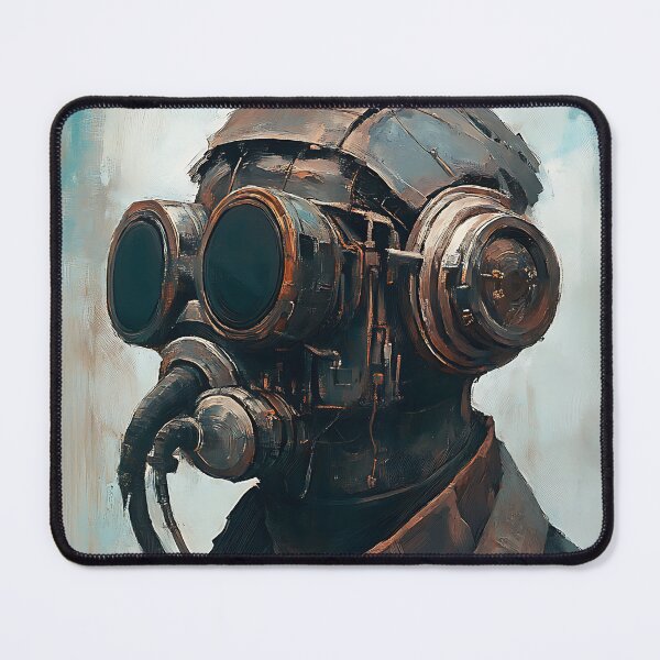 Item preview, Atompunk Portrait: 1950s Sci-Fi Character designed and sold by bapupa.
