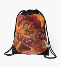 Champions Poster Set - Urbosa Drawstring Bag