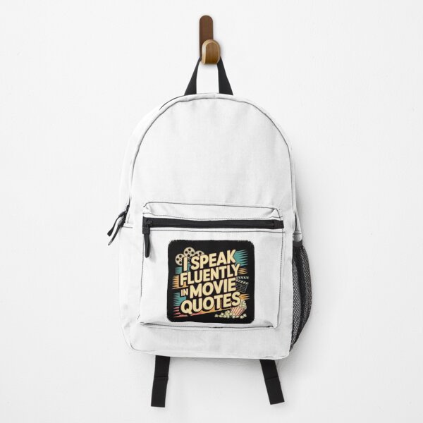 Item preview, I speak fluently in movie quotes designed and sold by Mateusz Majcherek.