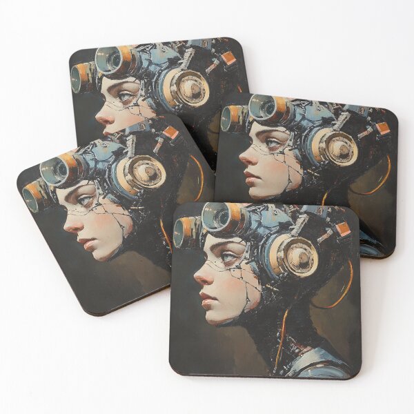 Item preview, Biopunk Portrait: Sci-Fi Organic designed and sold by bapupa.