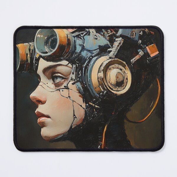 Item preview, Biopunk Portrait: Sci-Fi Organic designed and sold by bapupa.