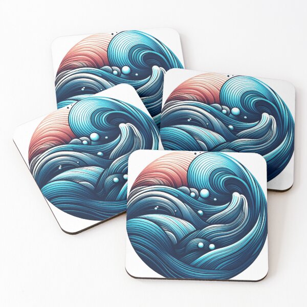 Item preview, Endless Movement Waves – Oceanic Flow Design designed and sold by HappyLifeStore6.