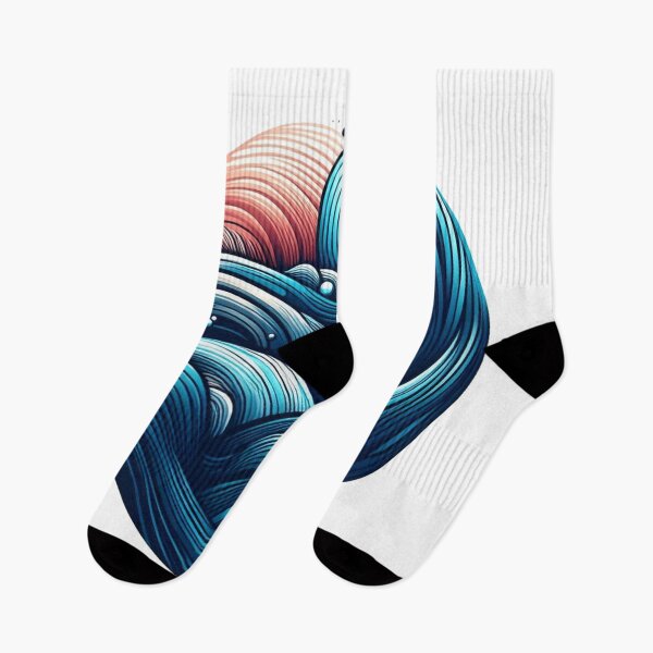 Item preview, Endless Movement Waves – Oceanic Flow Design designed and sold by HappyLifeStore6.