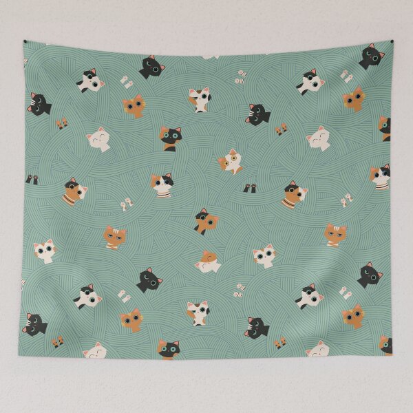 Item preview, Yarn Trouble – Cats Lost in a Tangle designed and sold by OzdeBayer.
