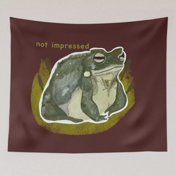 Item preview, Unimpressed toad designed and sold by skadovskim.