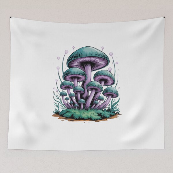 Item preview, Forest of Mushrooms designed and sold by Mateusz Majcherek.
