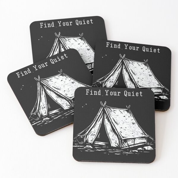 Item preview, Find Your Quiet Tent designed and sold by Winther-Art.