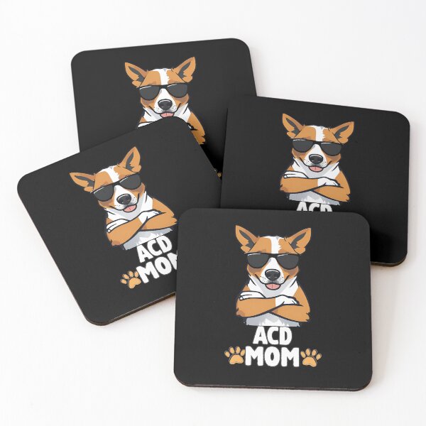 Item preview, Australian Cattle Dog Mom – Smart, Strong & Fiercely Loyal designed and sold by GoodyPaws.
