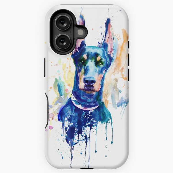 Item preview, Doberman Bold Splash designed and sold by caracatita75.