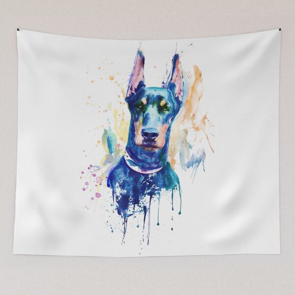 Item preview, Doberman Bold Splash designed and sold by caracatita75.