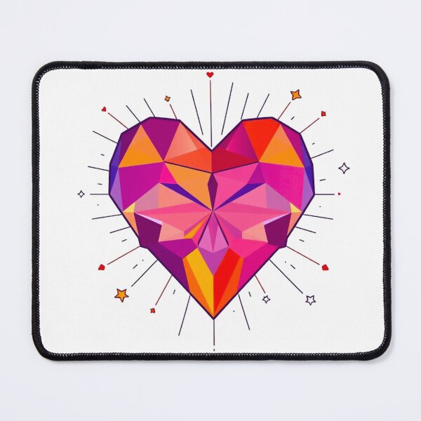 Item preview, Geometric Heart designed and sold by FashionCatwalk.