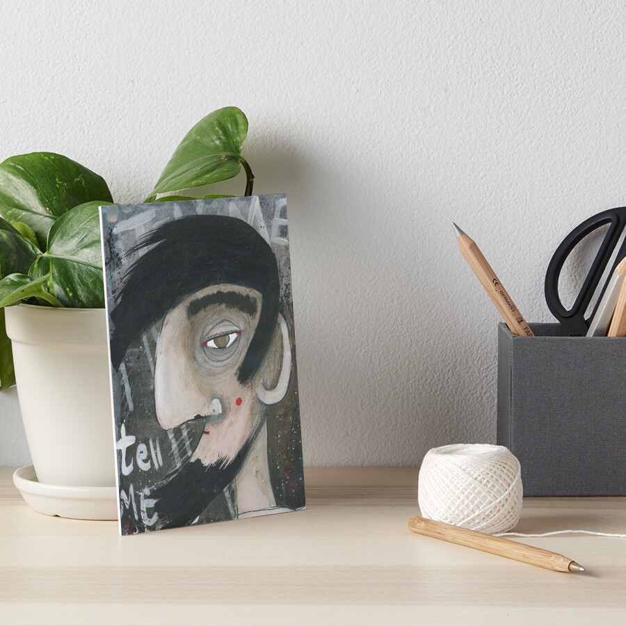 Item preview, Art Board Print designed and sold by studiobloknote.