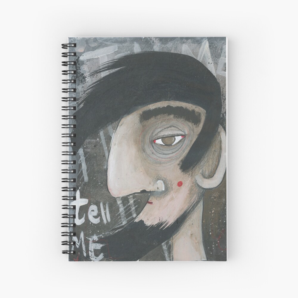 Item preview, Spiral Notebook designed and sold by studiobloknote.