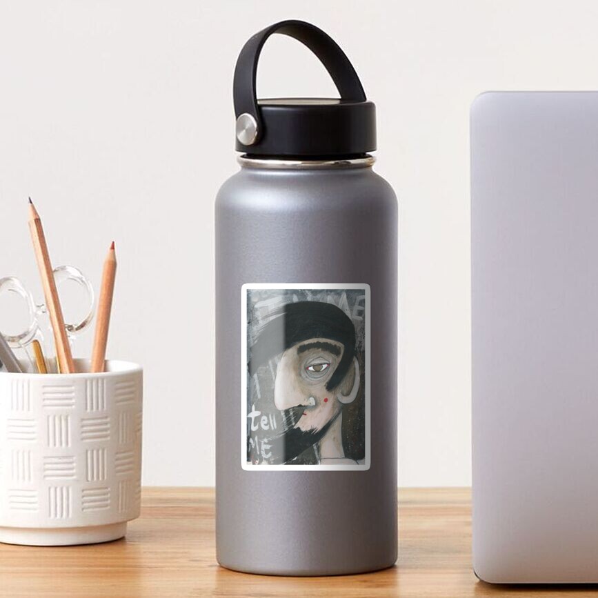 Item preview, Glossy Sticker designed and sold by studiobloknote.