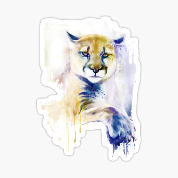 Item preview, Resting Cougar Calm designed and sold by caracatita75.