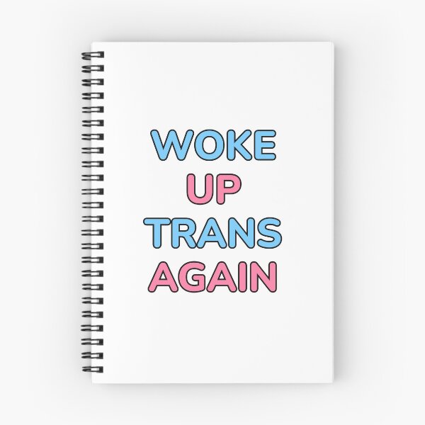 Item preview, Woke up trans again - funny trans humor designed and sold by Inspirationmotivation.