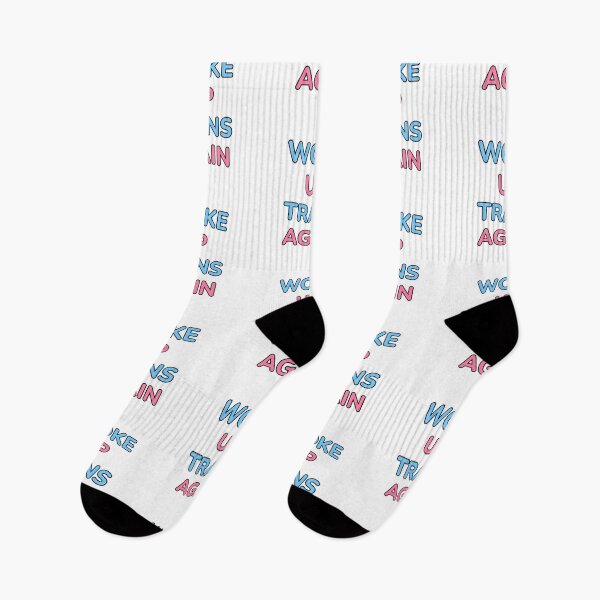 Item preview, Woke up trans again - funny trans humor designed and sold by Inspirationmotivation.