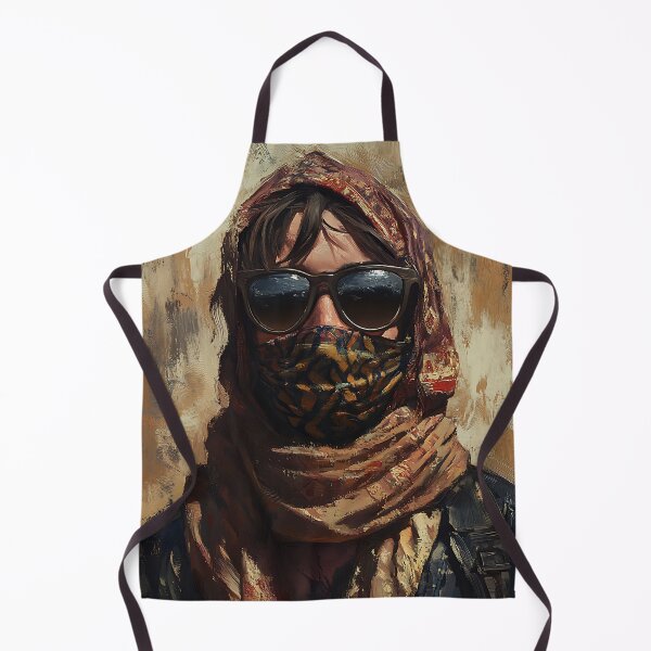 Item preview, Desertpunk Portrait: Post-Apocalyptic Survivor designed and sold by bapupa.
