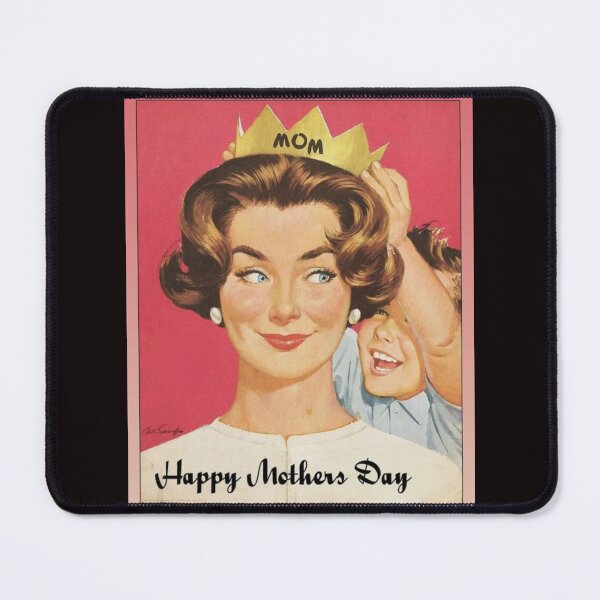 Item preview, Vintage Mother's Day Illustration designed and sold by VintageManiac.