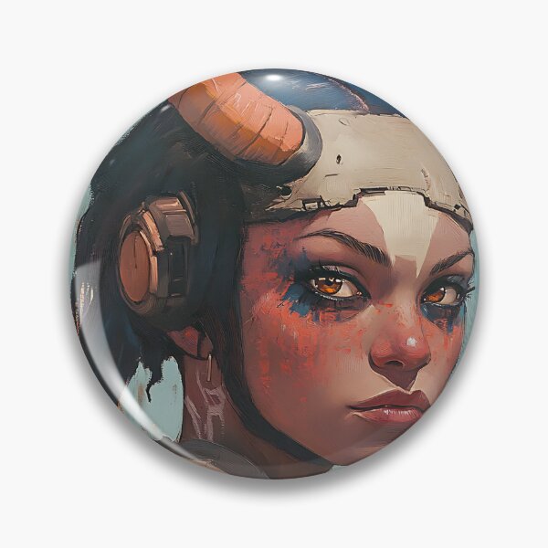 Item preview, Desertpunk Portrait: Sci-Fi Desert designed and sold by bapupa.
