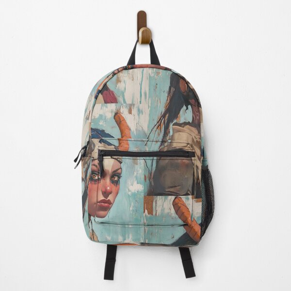 Item preview, Desertpunk Portrait: Sci-Fi Desert designed and sold by bapupa.
