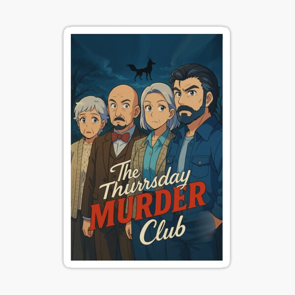 Item preview, The Thursday Murder Club  designed and sold by NEKKI Originals.