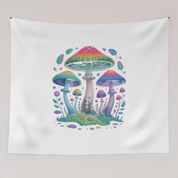 Item preview, Forest of Mushrooms designed and sold by Mateusz Majcherek.