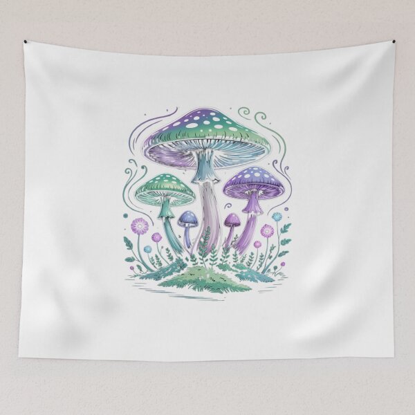 Item preview, Forest of Mushrooms designed and sold by Mateusz Majcherek.