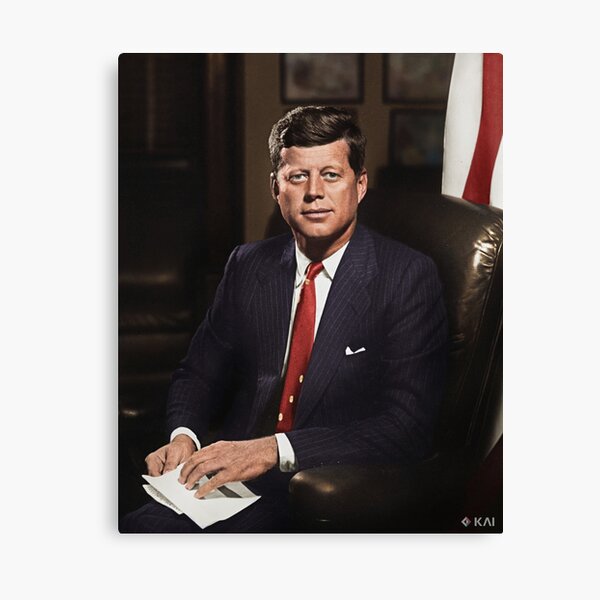 Item preview, John F. Kennedy, 1961 colorized designed and sold by KAI-Studio.