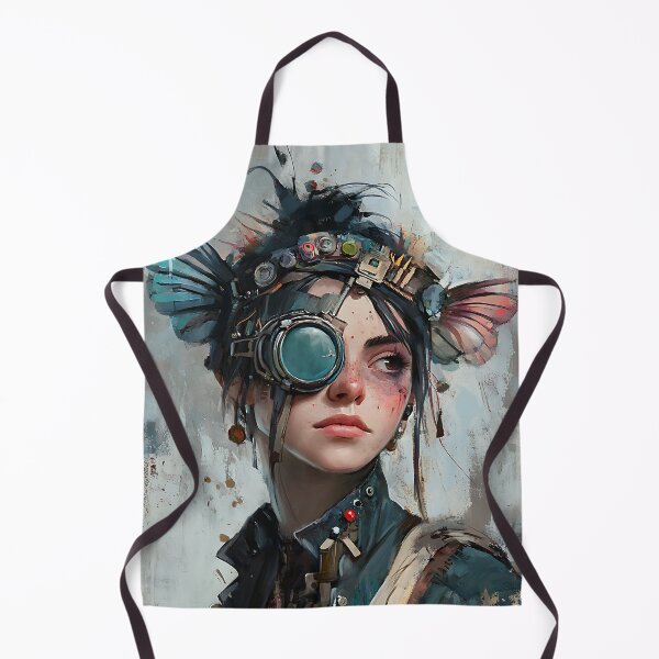 Item preview, Eco-punk Portrait: Sustainable Future Character designed and sold by bapupa.