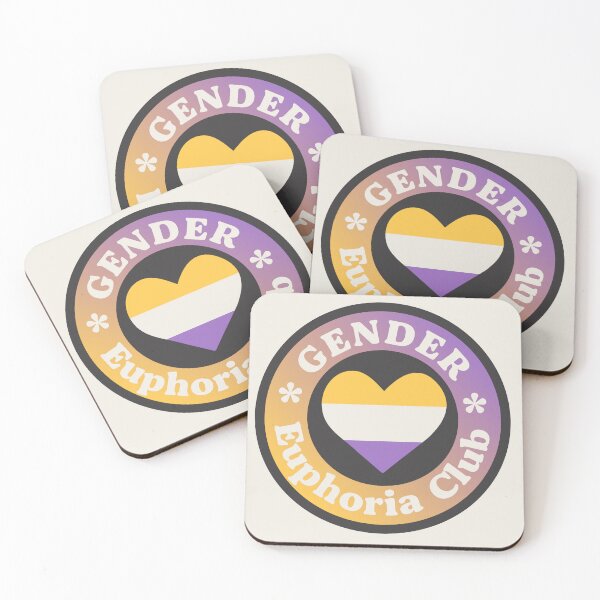 Item preview, Gender Euphoria Club – Nonbinary Retro Patch designed and sold by RetroRayDesigns.
