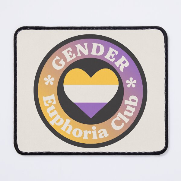 Item preview, Gender Euphoria Club – Nonbinary Retro Patch designed and sold by RetroRayDesigns.