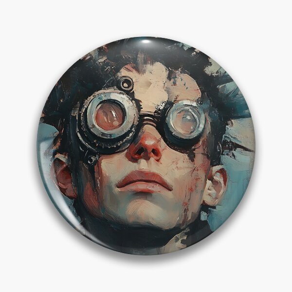 Item preview, Gaspunk Portrait: 1930s Retropunk designed and sold by bapupa.
