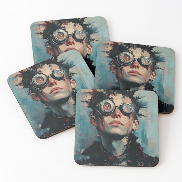 Item preview, Gaspunk Portrait: 1930s Retropunk designed and sold by bapupa.