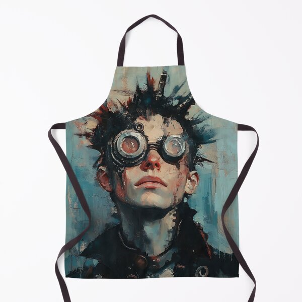 Item preview, Gaspunk Portrait: 1930s Retropunk designed and sold by bapupa.