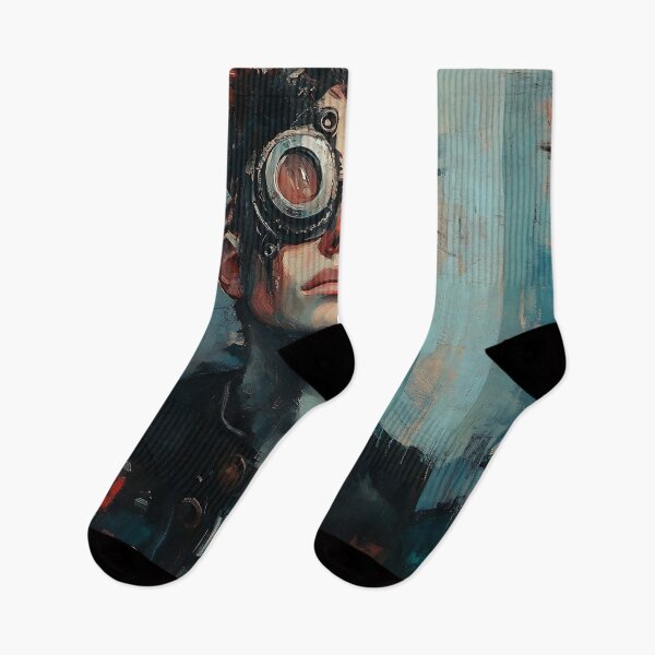 Item preview, Gaspunk Portrait: 1930s Retropunk designed and sold by bapupa.