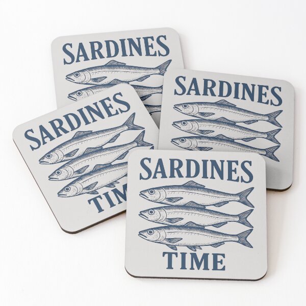 Item preview, Sardines Time Design designed and sold by PrintandJoy.