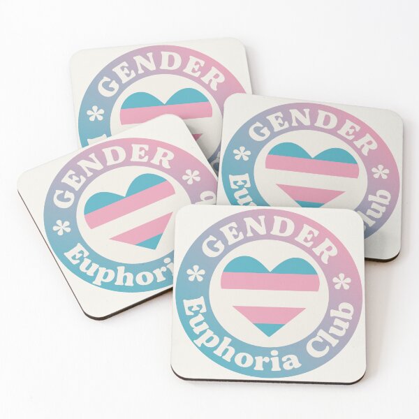 Item preview, Gender Euphoria Club – Retro Heart Patch Design designed and sold by RetroRayDesigns.