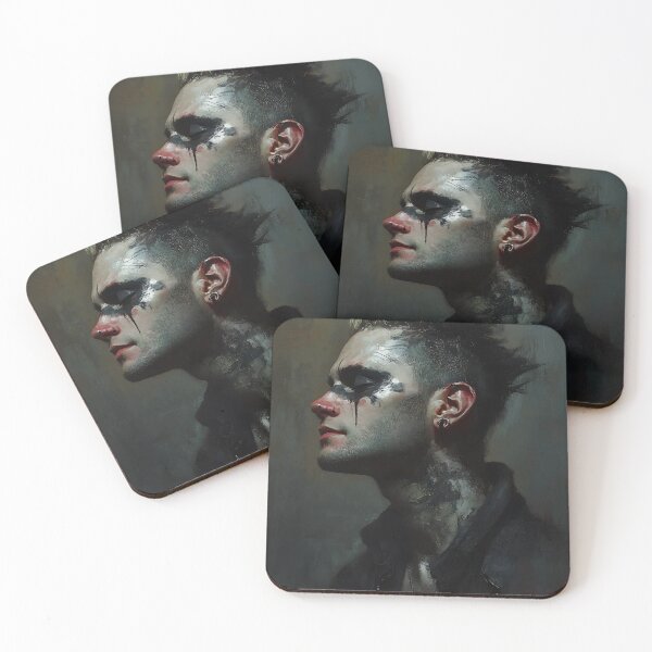 Item preview, Shadowpunk Portrait: Dark Cyberpunk Noir designed and sold by bapupa.