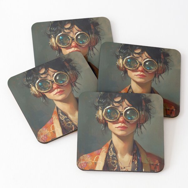 Item preview, Solarpunk Portrait designed and sold by bapupa.