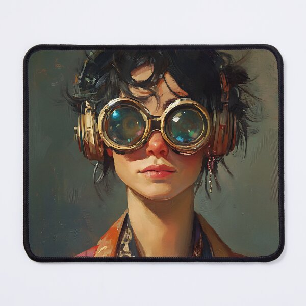 Item preview, Solarpunk Portrait designed and sold by bapupa.