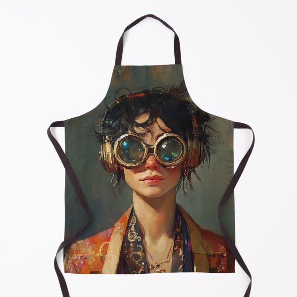 Item preview, Solarpunk Portrait designed and sold by bapupa.