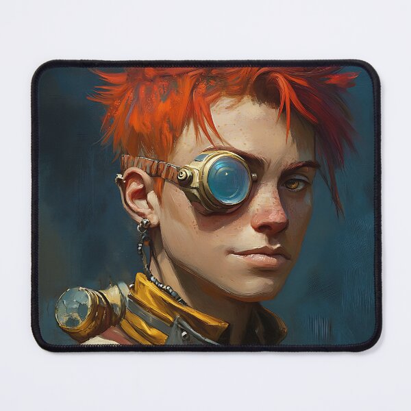 Item preview, Solarpunk Portrait: Utopian Figure designed and sold by bapupa.
