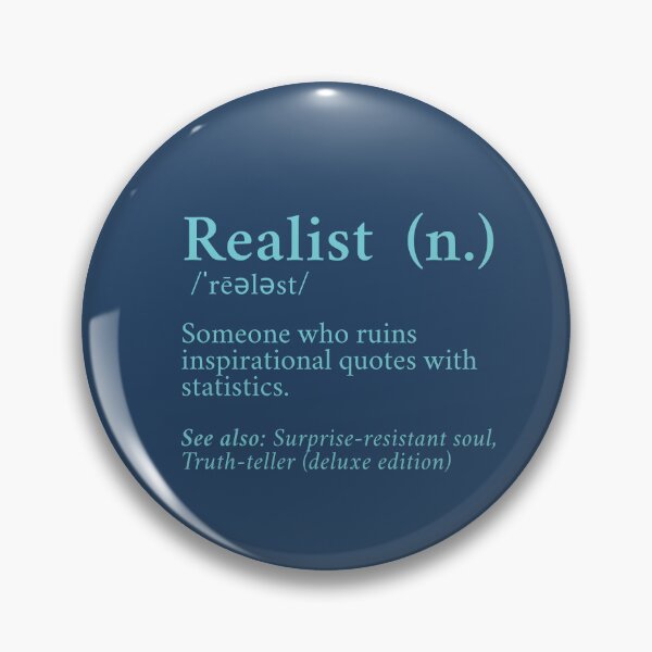Item preview, Funny Realist Blue Text designed and sold by HappyHavenStu.