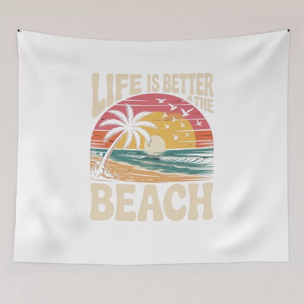 Item preview, Life is better at the beach designed and sold by Mateusz Majcherek.