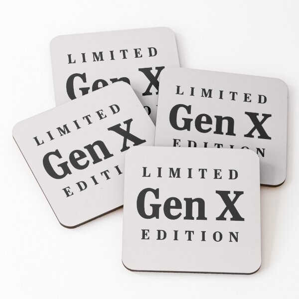 Item preview, Limited Gen X Edition Design designed and sold by PrintandJoy.